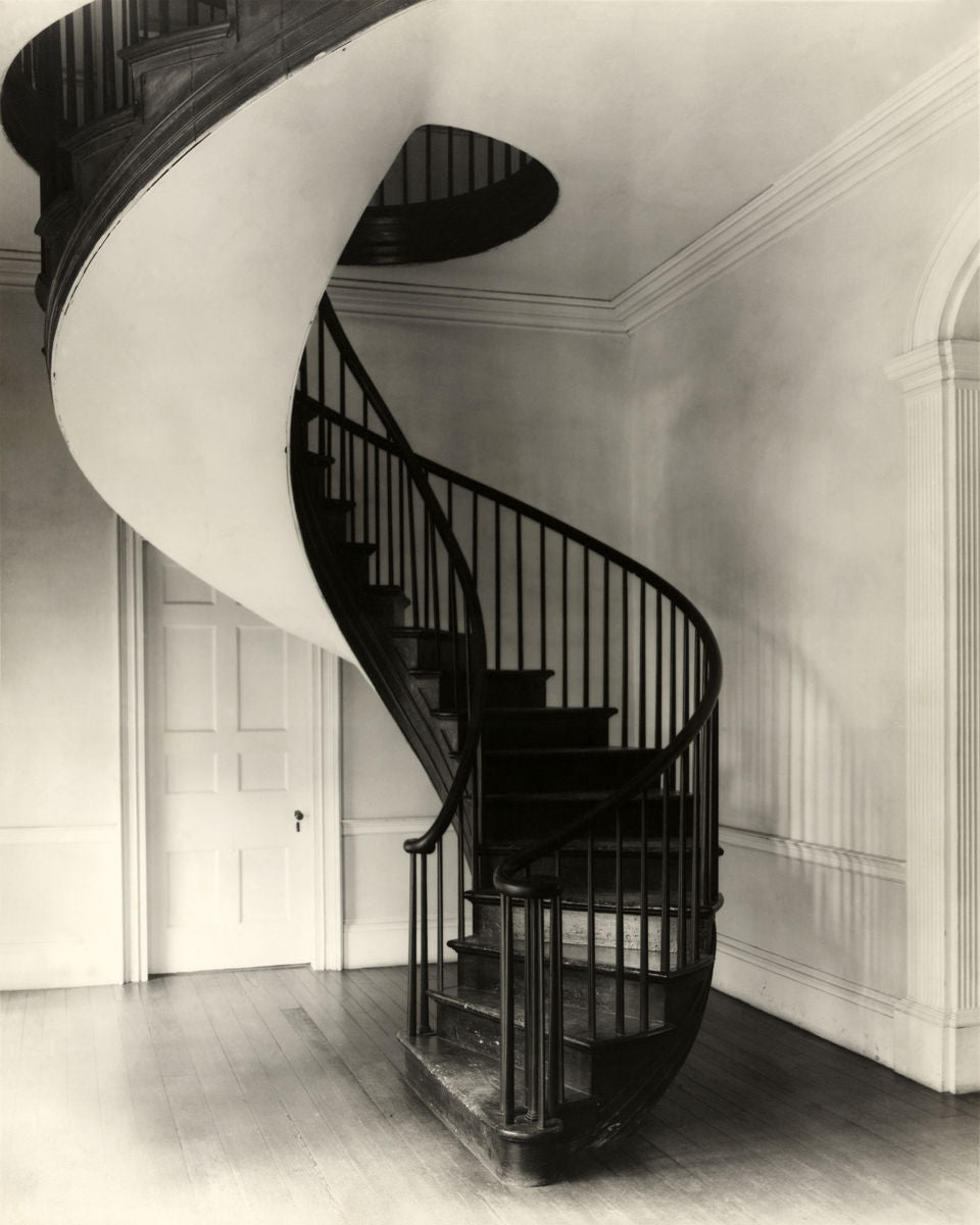 Escalera de caracol de Frances Benjamin Johnston - 1938
