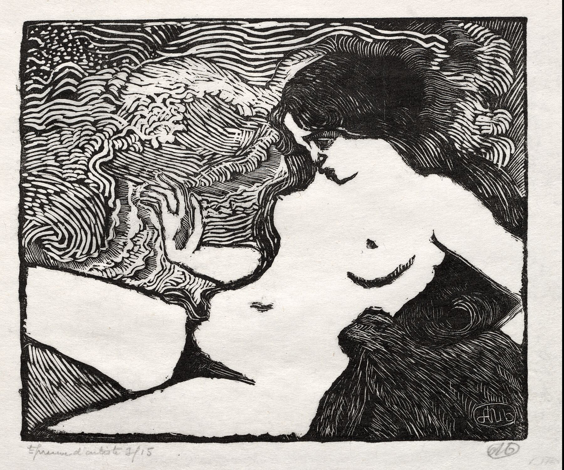 Wave, 1895–98 Aristide Maillol