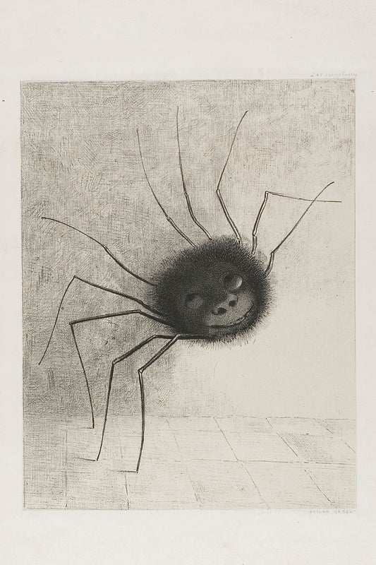 Spider by Odilon Redon - 1887 prints