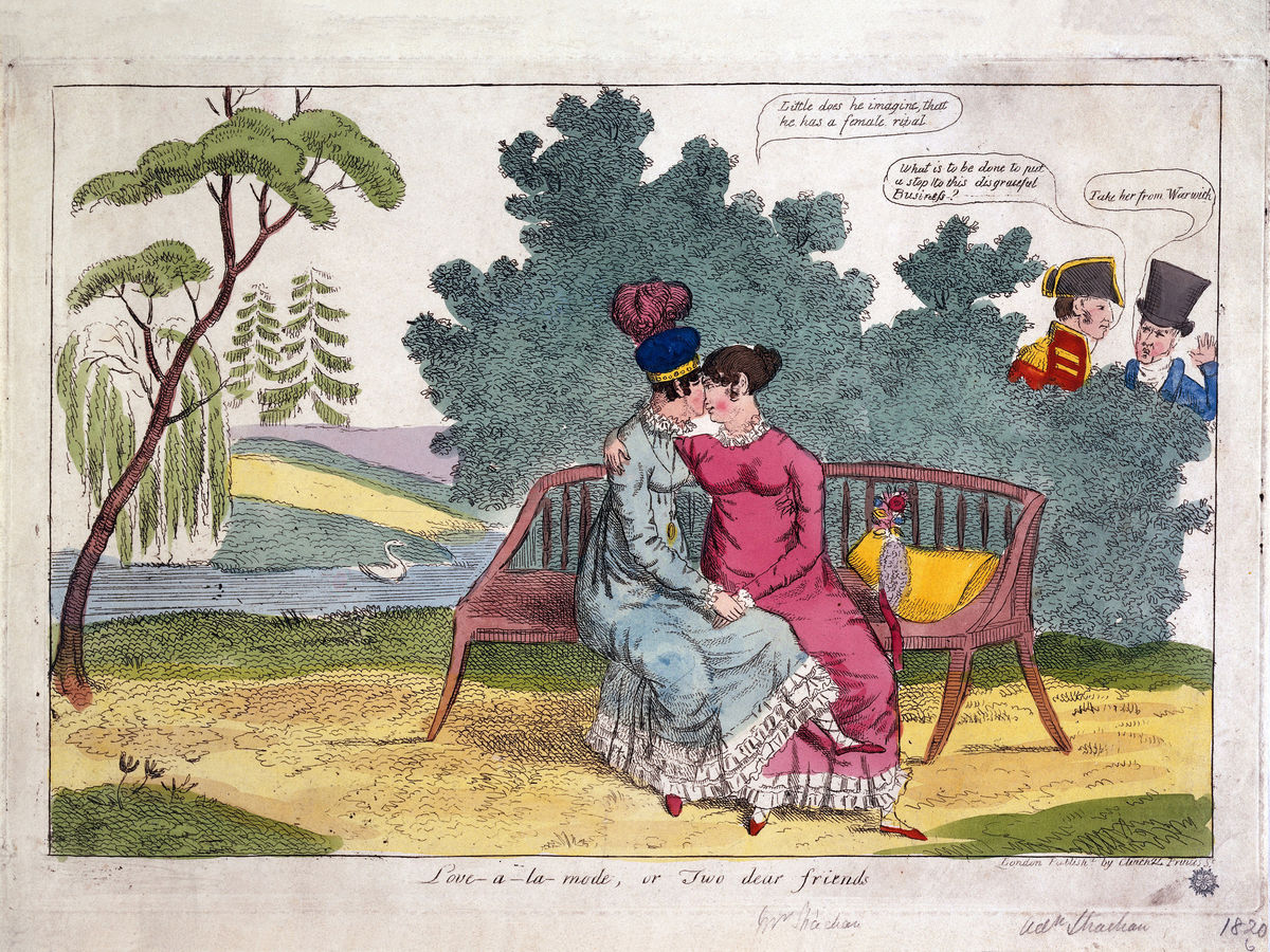 Lady Strachan et Lady Warwick - 1820 