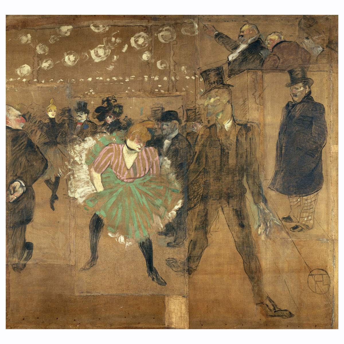 Panneaux Pour la Baraque de la Goulue - 1895