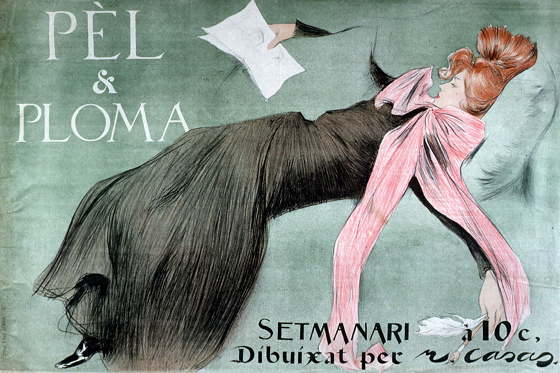 Pèl & Ploma 1899 by Casas, Ramón, 1866-1932