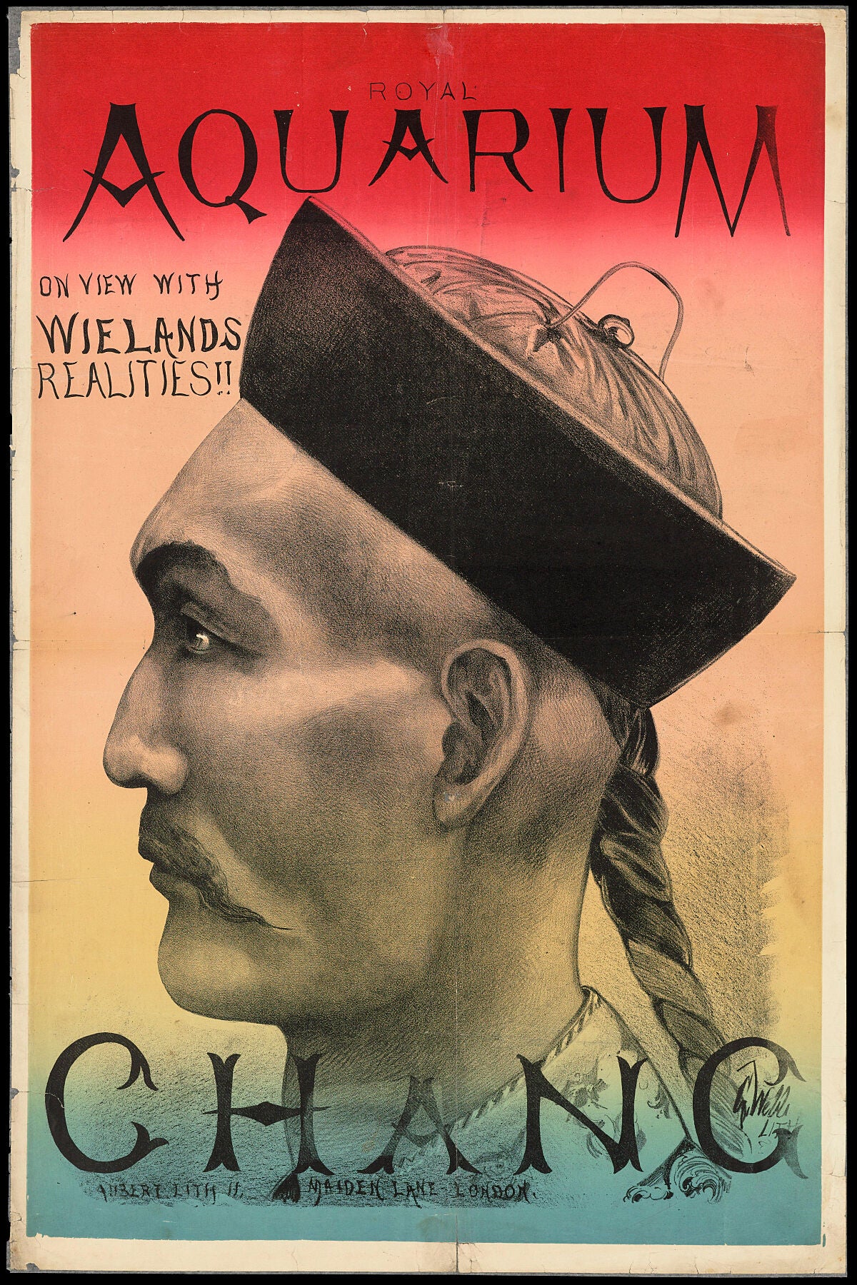 Royal Aquarium - on view with Wielands Realities!!! - Chang. Date, 1880