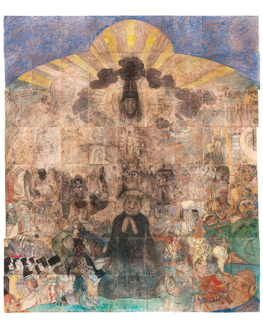 The Temptation of St Anthony by James Ensor - 1887