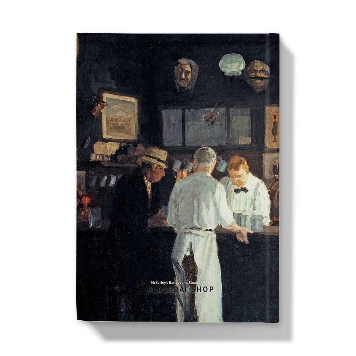 McSorley's Bar by John Sloan, 1912 - Hardback Journal