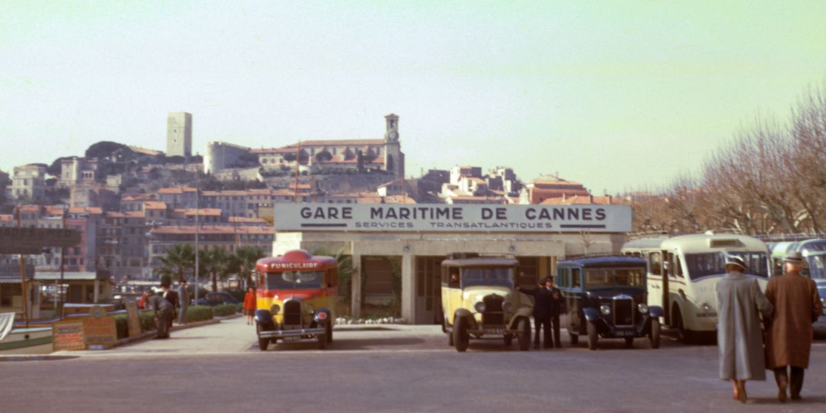 Cannes by Chalmers Butterfield - 1950