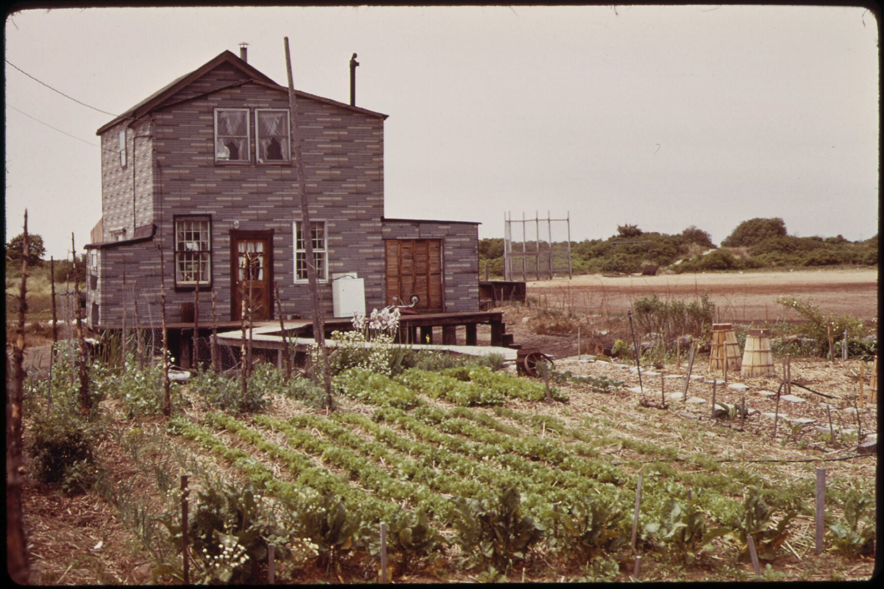 Broad Channel, Marginal Land in Jamaica Bay near the JFK Airport by Arthur Tress - 1973