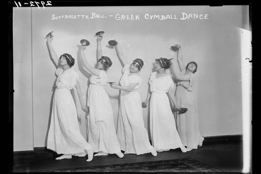 Baile de sufragistas - 1913