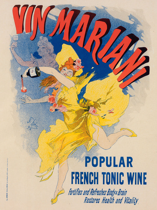 Vin Mariani by Jules Chéret - 1897