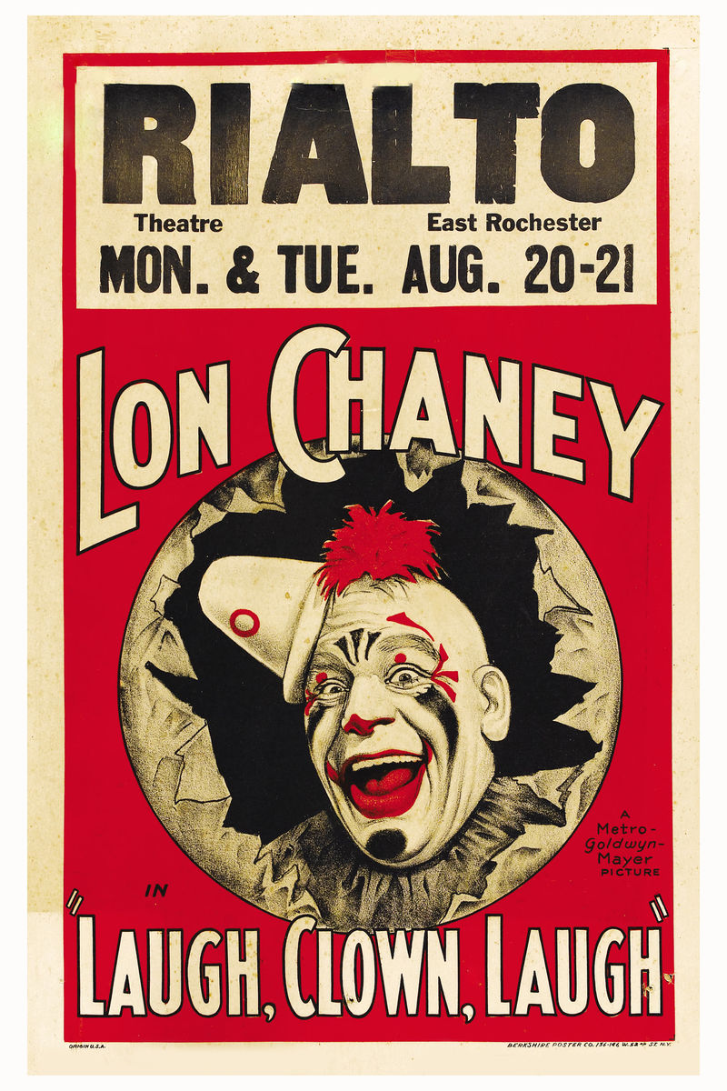 Laugh, Clown, Laugh featuring Lon Chaney - 1928