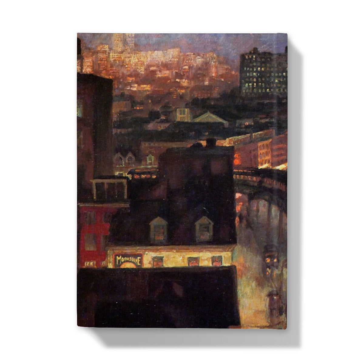 La ciudad de Greenwich Village por John Sloane, 1922 - Cuaderno de tapa dura