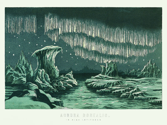 Aurora Borealis in High Latitudes - 1891