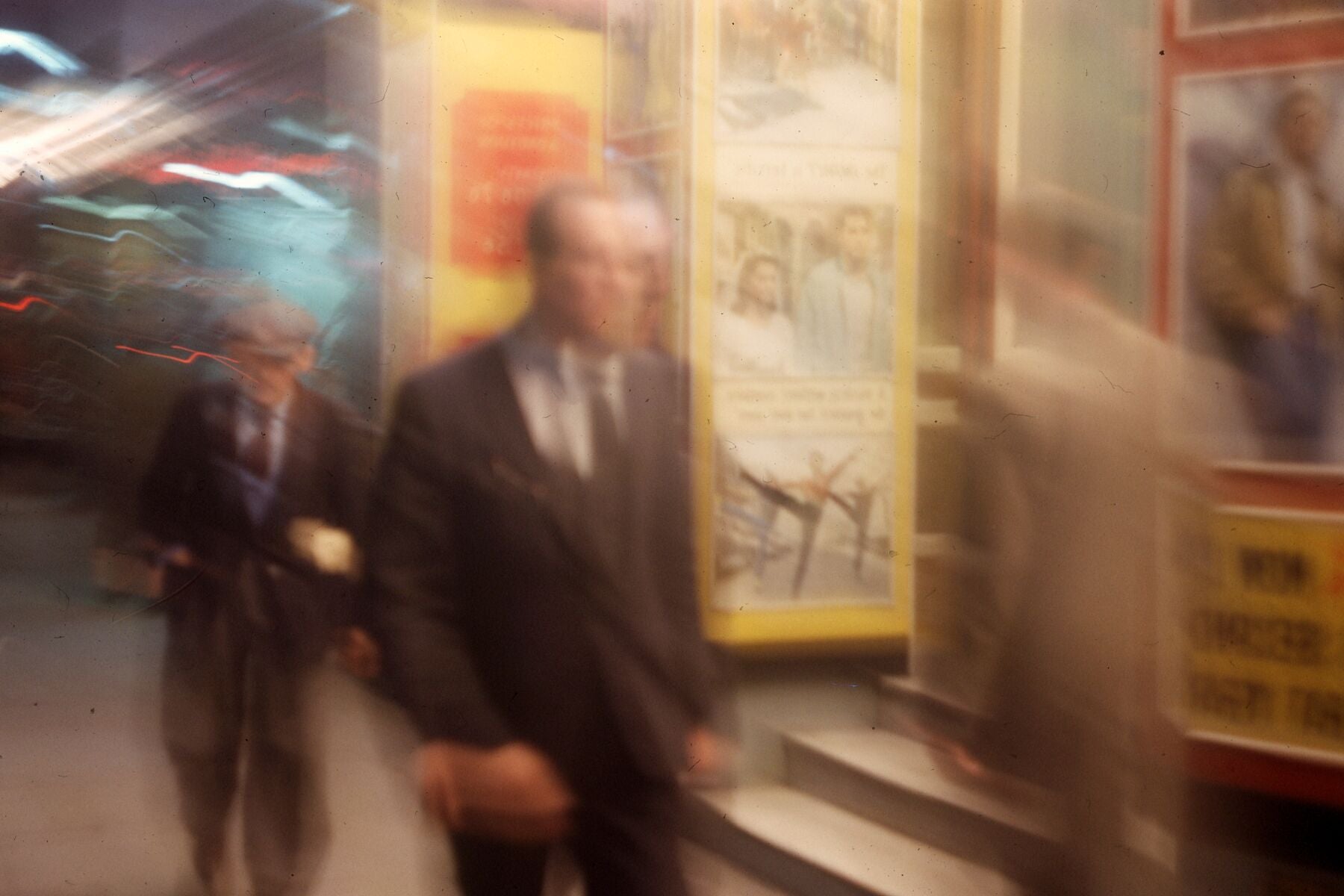 Two Men in London's West End by Bob Hyde - 1960s