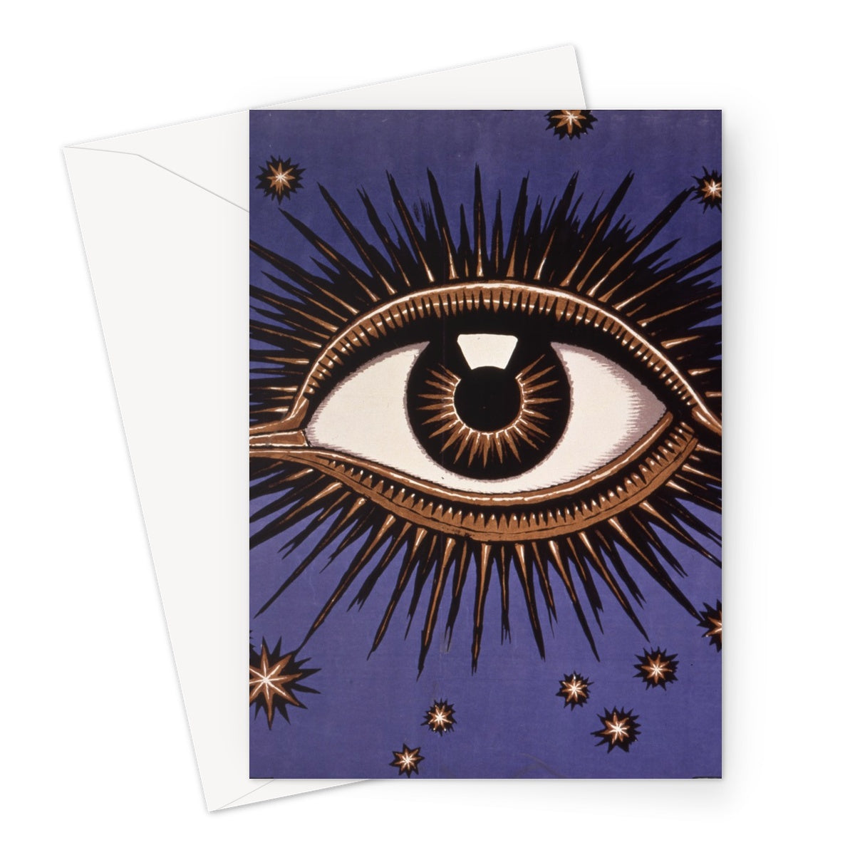 Eye by Franz von Stuck, 1911 - Greeting Card