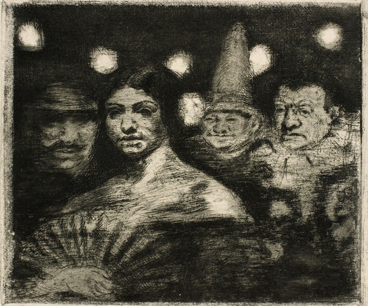 Karneval by Oluf Hartmann - 1902