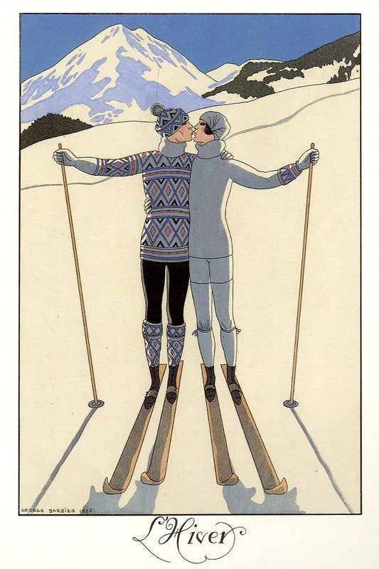 L'hiver by George Barbier - 1925