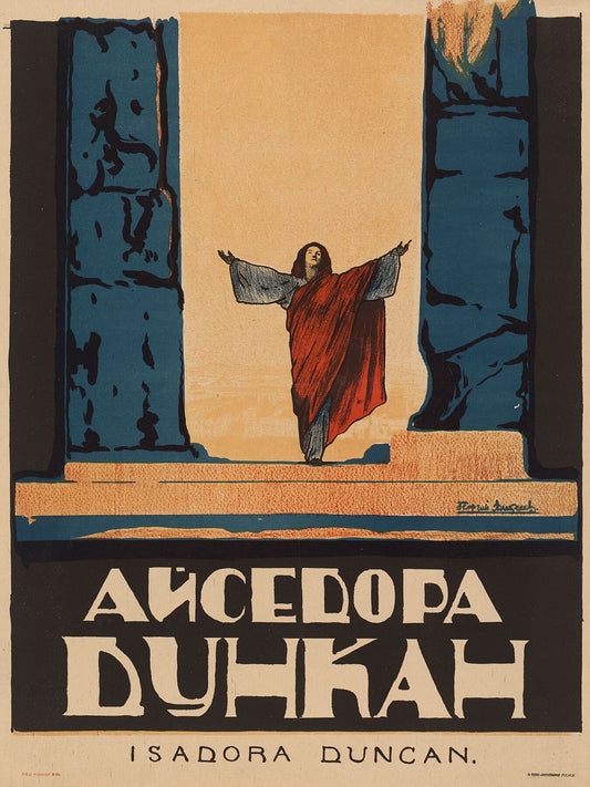 Isadora Duncan por Georgi Alexeiev - 1921