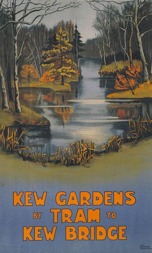 Kew Gardens by Tram by Ella Coates - 1910