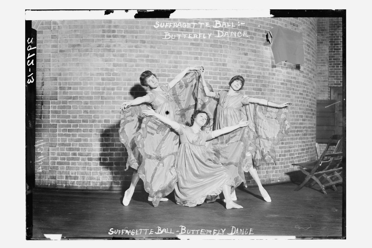 Suffragette Ball, Butterfly Dance - c. 1913