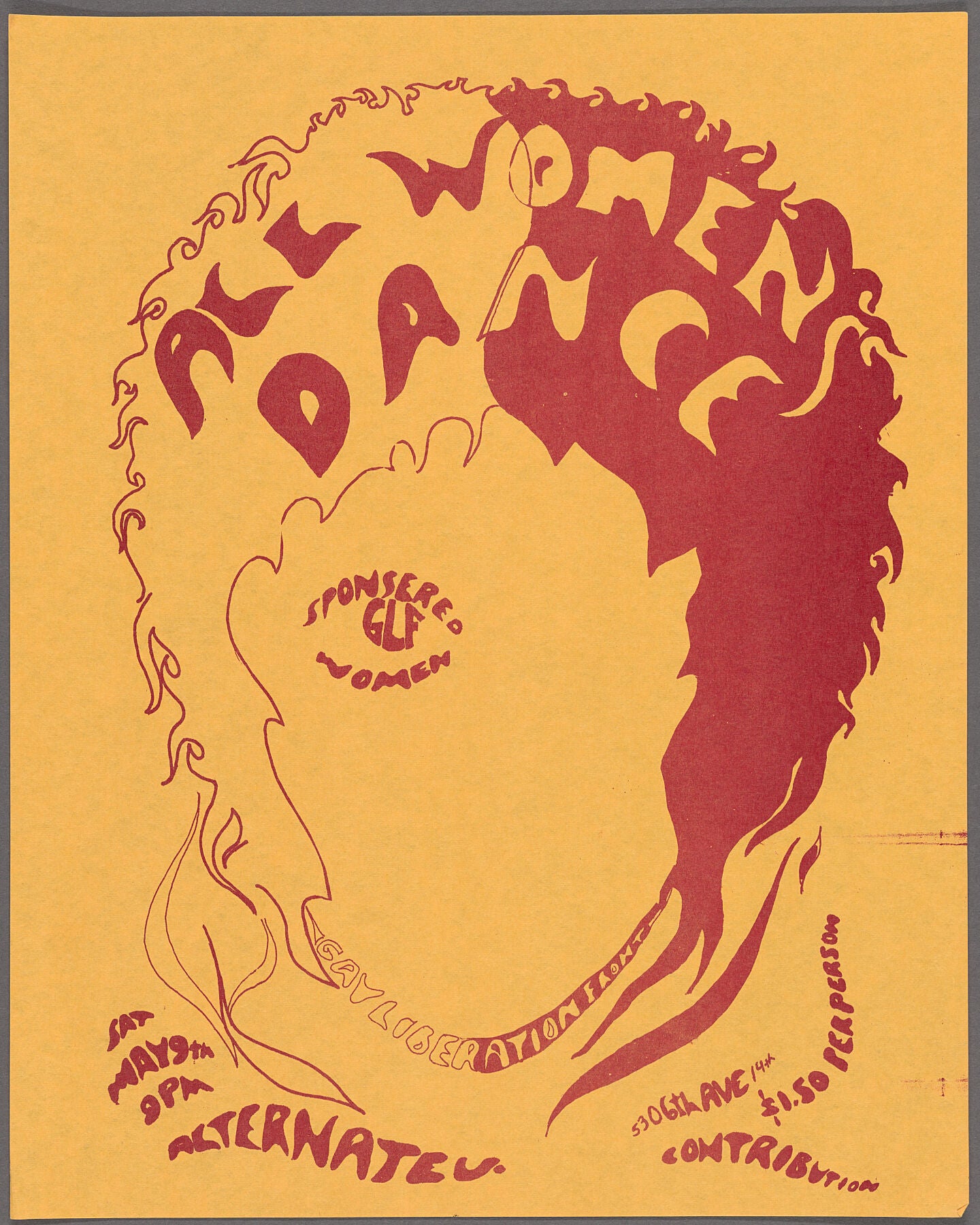 GLF - All Women Dance - 1970