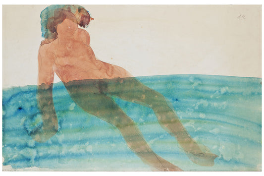 Bathing Woman by Auguste Rodin - 1902