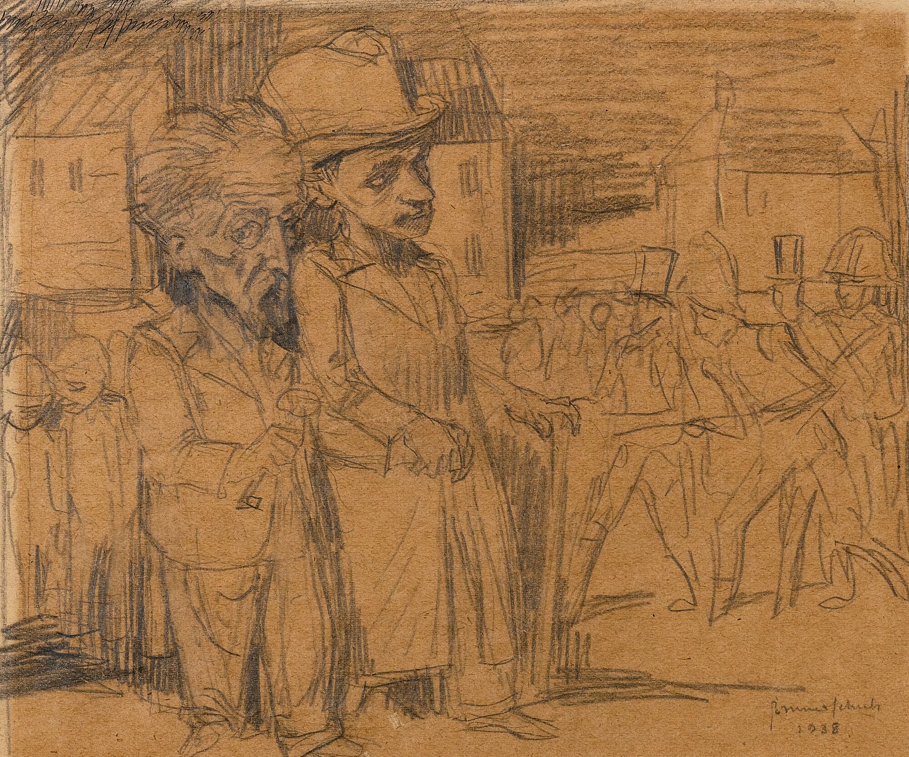 Bruno Schulz: Joseph, Jacob and Fighters - 1938.