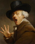 The Surprise in Terror - Joseph ducreux - c. 1790