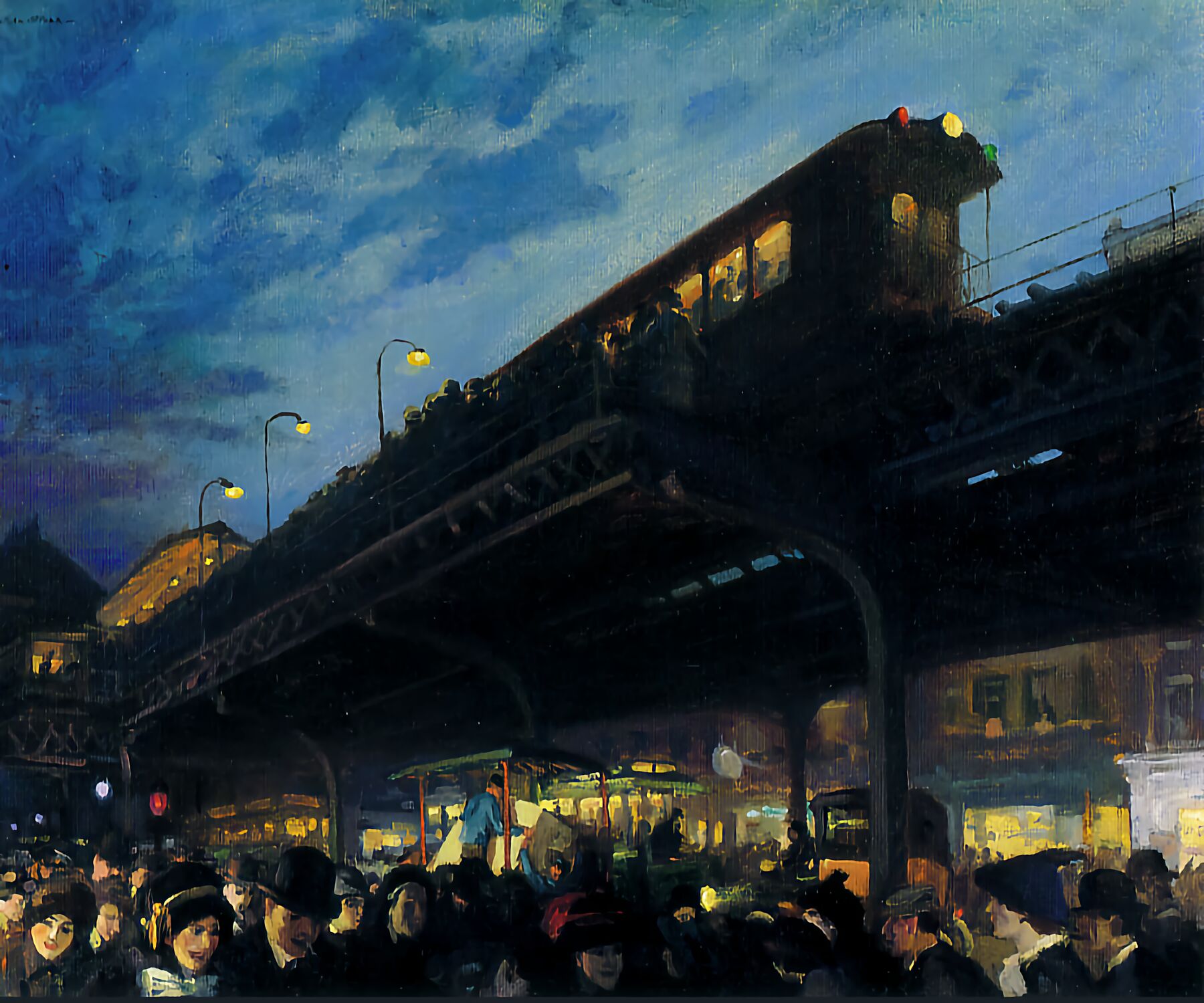 Six O’Clock, Winter by John Sloan - 1912