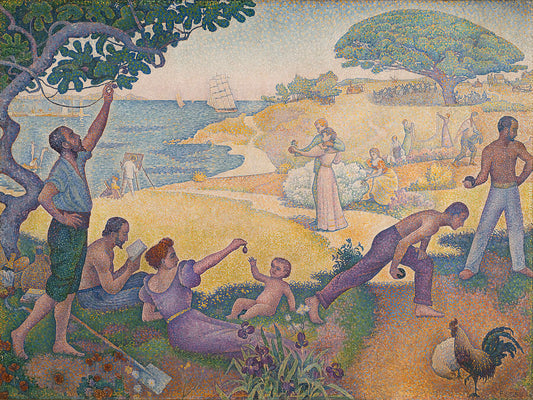 Paul Signac : In the Time of Harmony, the Golden Age is not in the Past, it is in the Future, 1893–95