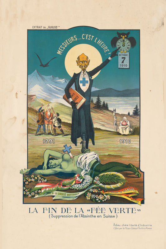 The Prohibition of Absinthe in Switzerland, 1910