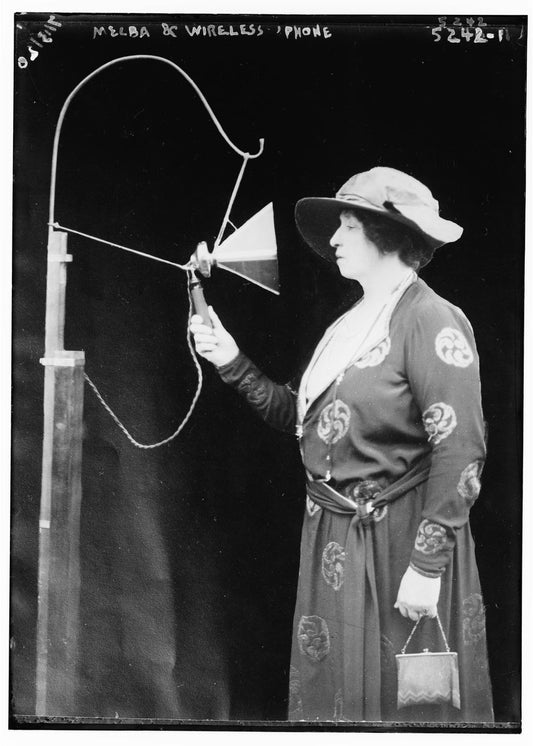 Nellie Melba en vivo - 1920