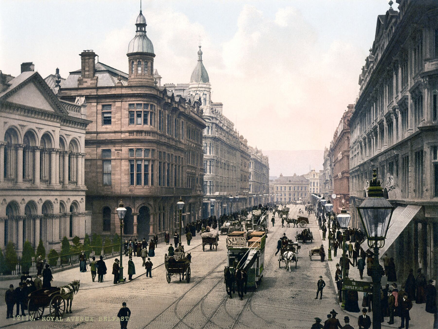 Royal Avenue, Belfast - 1890
