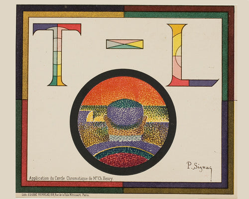 Chromatic Circle by Paul Signac - 1888