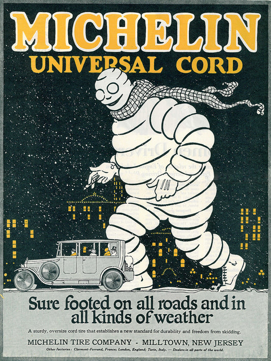 Bibendum Poster - 1921