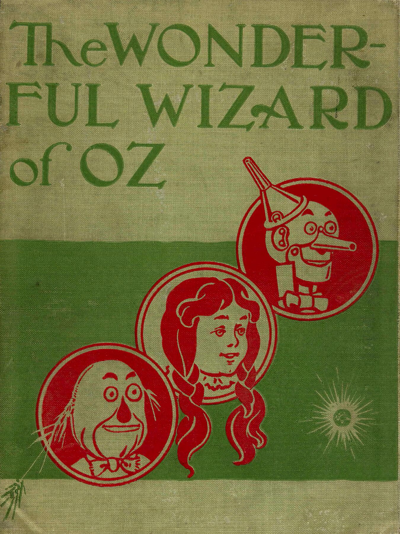 Wizard of Oz Cover by by W. W. Denslow - 1900