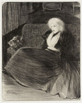 Chanson frêle Edition_ 20 of 100 Théophile Alexandre Steinlen (Switzerland, Lausanne, active France, 1859-1923) France, 1897