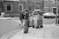 Hotdog & Burger Stall in Manchester, England by Iain SP Reid - c. 1976