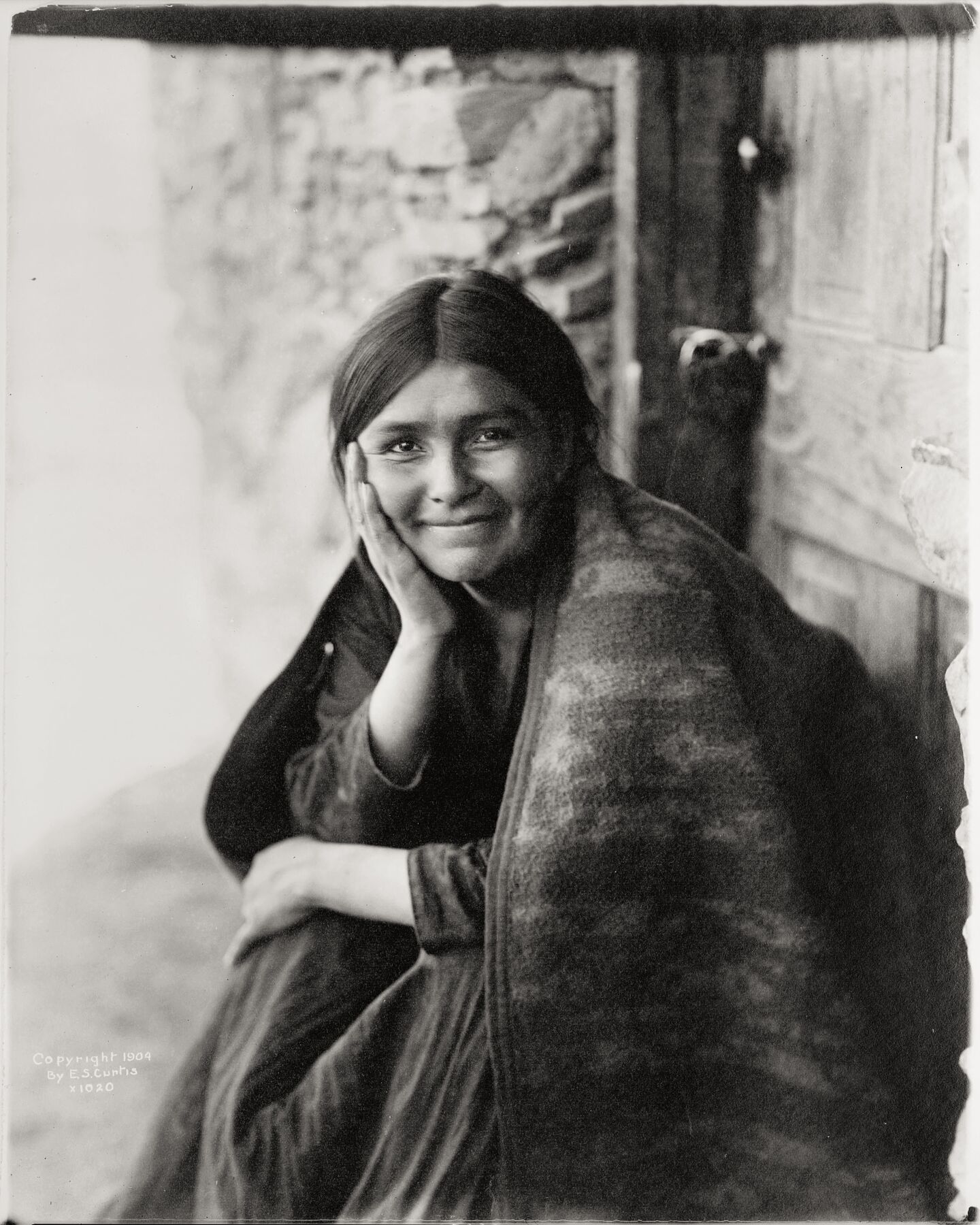 Navajo Woman by Edward Curtis - 1904