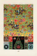 Chinese and Japanese pattern from L'ornement Polychromeby Albert Racinet (1825–1893) - 1888.