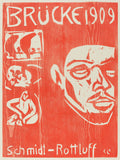 Cover of the Fourth Yearbook of the Artist Group the Brucke by Ernst Ludwig Kirchner - 1909