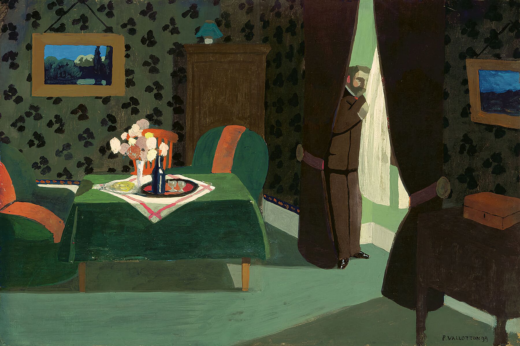 Waiting (L'Attente) by Félix Vallotton -  1899