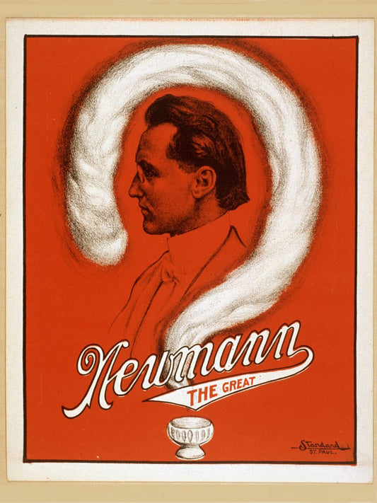 poster Newmann the Great (C .A. George Newmann), Magic Poster . Standard Litho. Co., St. Paul, 1929. 