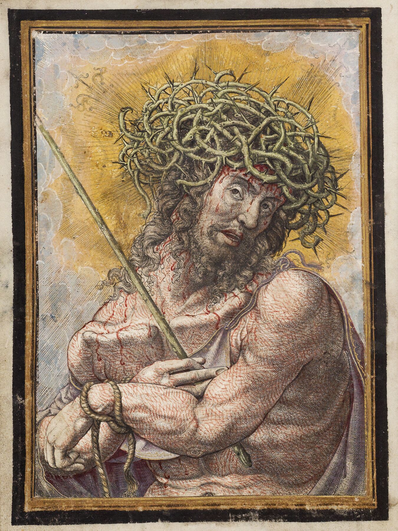 Christ as the Man of Sorrows, Frans Crabbe van Espleghem, 1497 - 1552