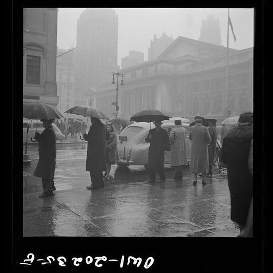 Calle 42 y Quinta Avenida, marzo de 1943