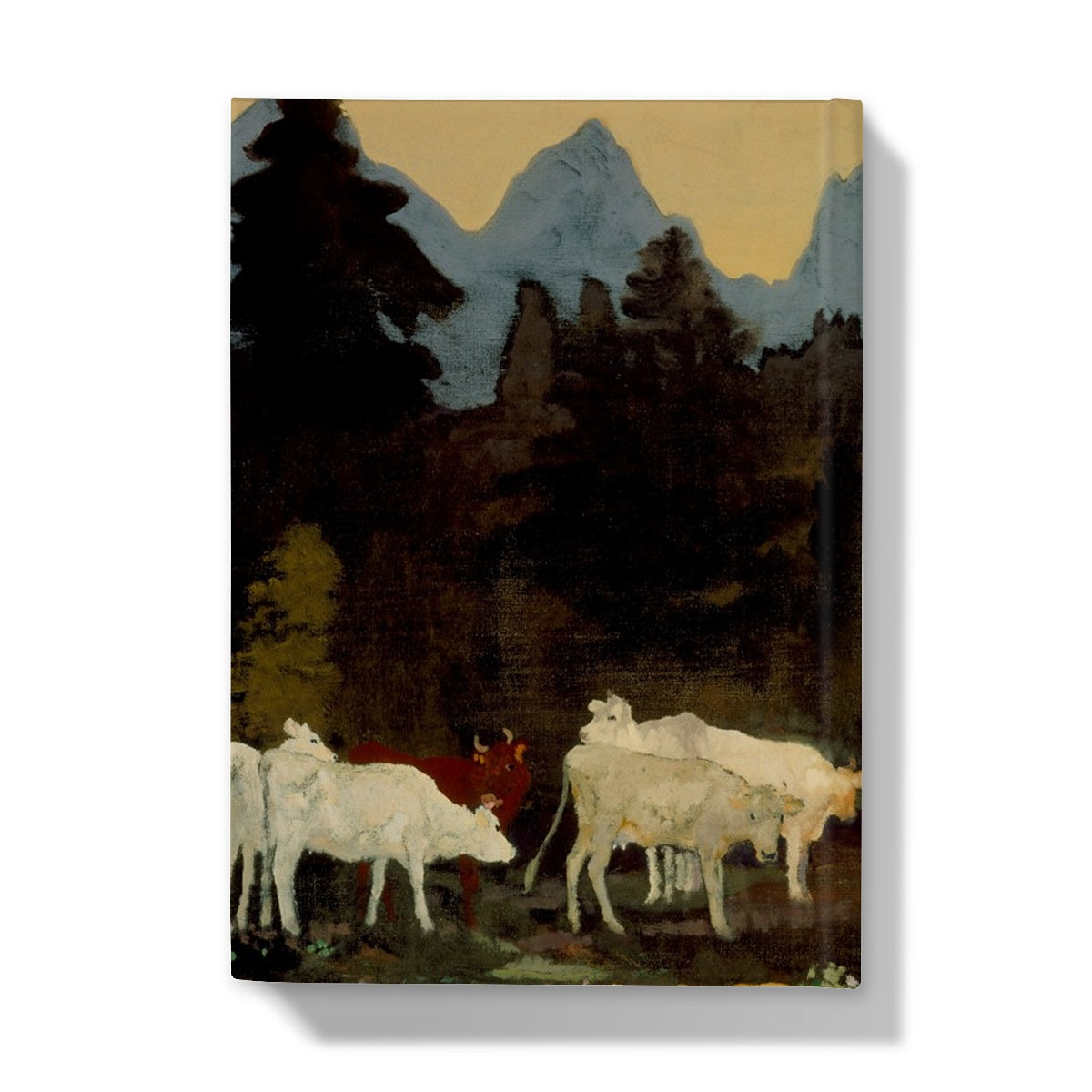 Pastoral Dells and Peaks by Arthur Bowen Davies, c.1910 - Hardback Journal
