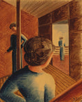 Oskar Schlemmer (1888-1943) Im Holzhaus 1936