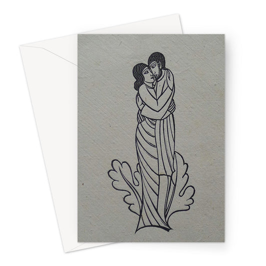 Troilus and Criseyde by Eric Gill, 1927 - Valentine's Greeting Card