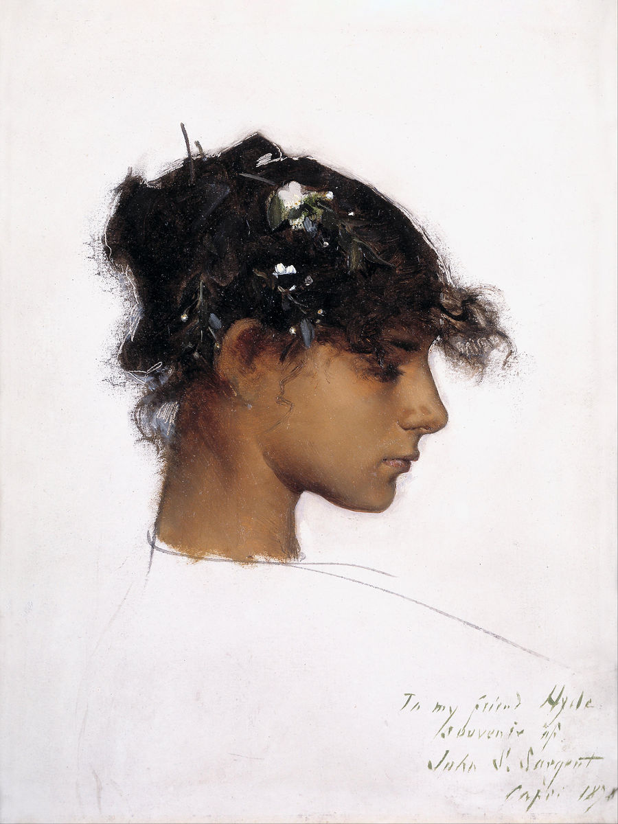 Rosina Ferrara by John Singer Sargent - 1878
