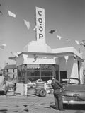 Cooperative Gas Station in Minneapolis, Minneapolis by Marion Post Wolcott - 1941 
