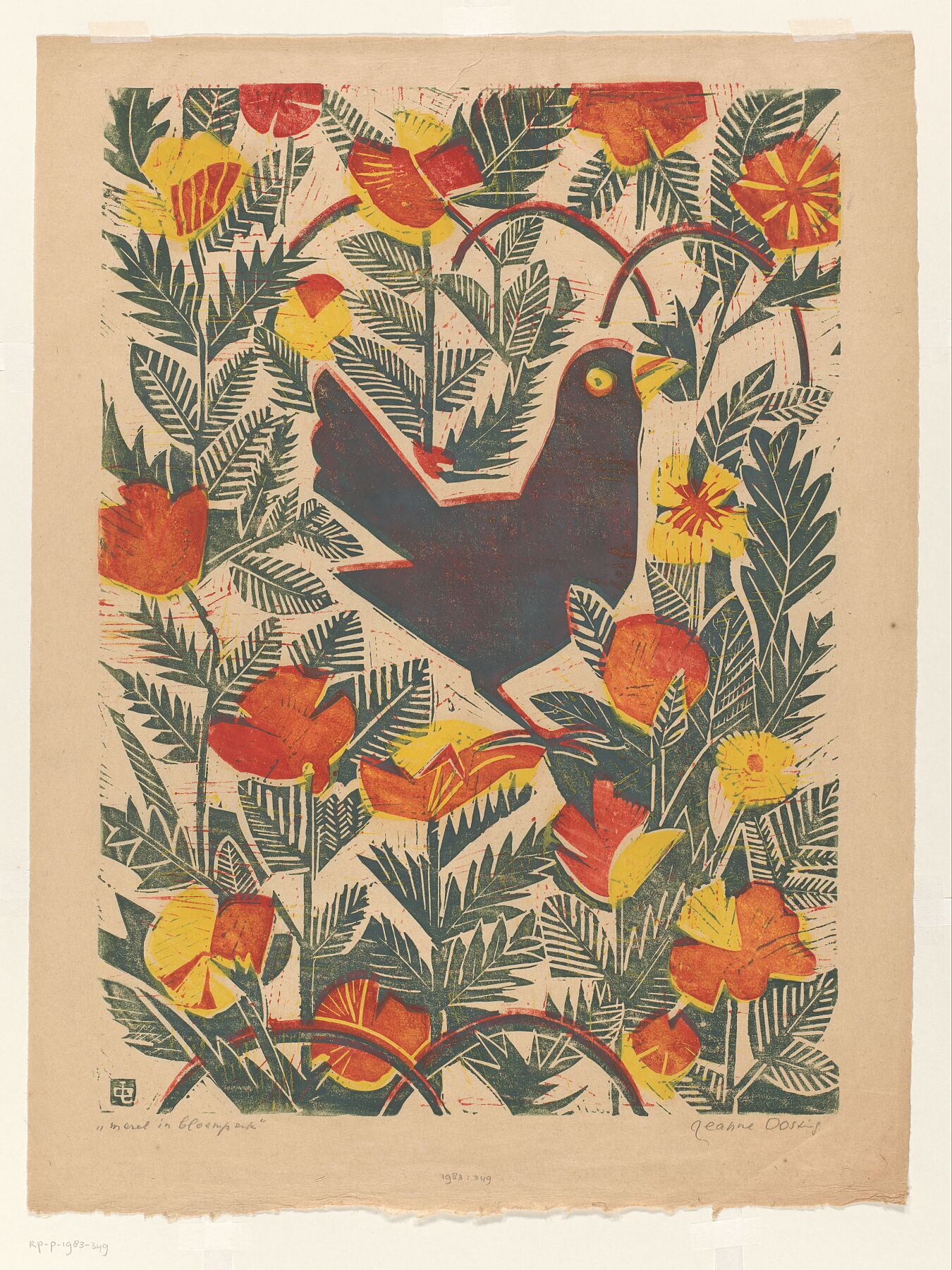 Hermit and Women at the Table by Willem van Senus, after Haatje Pieter